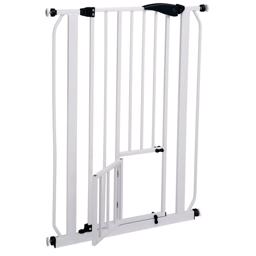 Ferplast Dog Gate Hunddörr i VIT 105 cm hög